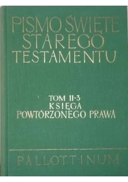 Pismo Święte Starego Testamentu tom II-3