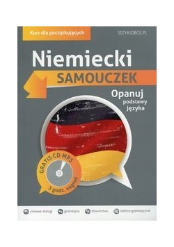 Niemiecki Samouczek z płytą CD Kurs dla początkujących, Nowa