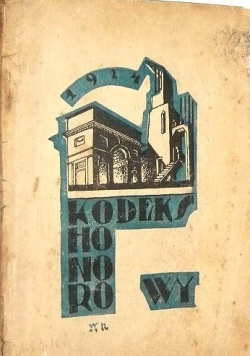 Kodeks honorowy, 1924 r