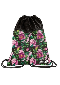 Worek na buty w kolorowe kwiaty