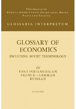 Glossary of economics