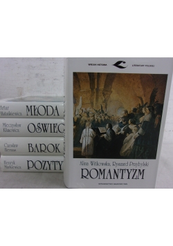 Wielka Historia Literatury Polskiej, Zestaw 5  książek
