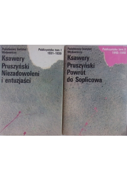 Ksawery Pruszyński Tom I-II