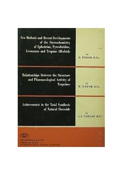 New Methods and Recent Developments