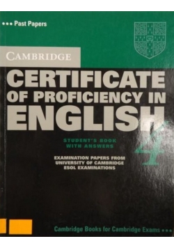 Cambridge Certificate of Proficiency in English 4