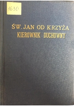 Św. Jan od krzyża kierownik duchowy, 1950 r.