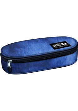 Piórnik saszetka usztywniona Jeans