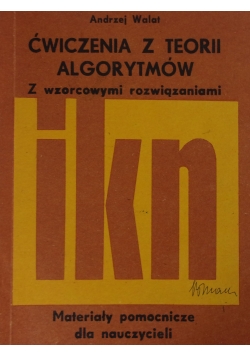 Ćwiczenia z teorii algorytmów