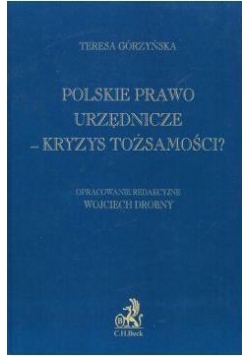 Polskie prawo urzędnicze - kryzys tożsamości