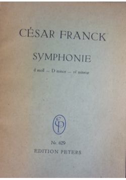 Symphonie d moll - D minor - re mineur