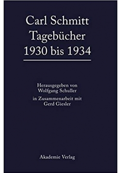 Tagebucher 1930 bis 1934