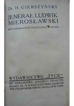 Jenerał Ludwik Mierosławski, 1950 r.