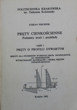 Pręty cienkościenne część 1 pręty o profilu otwartym