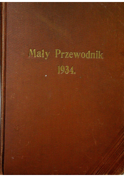 Mały przewodnik 1934r