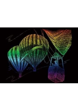 Wydrapywanka tęczowa Balon