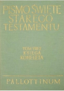 Pismo święte starego testamentu VIII-2