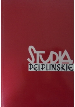 Studia pelplińskie Tom XLVII