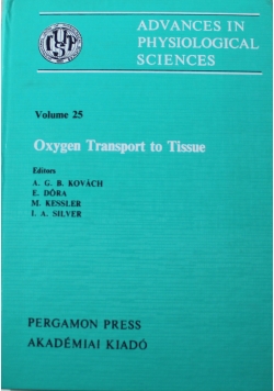 Oxygen Transport to Tissue volume 25