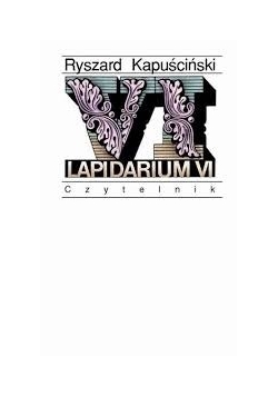 Lapidarium VI