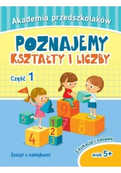 Akademia przedszkolaków. Poznajemy kształty cz.1