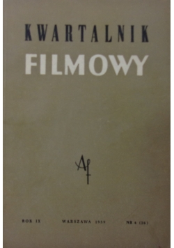Kwartalnik filmowy, rok IX nr. 4