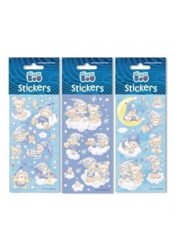 Naklejki Sticker BOO silver misie