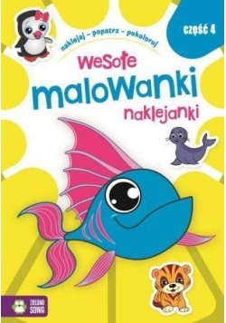 Wesołe Malowanki Naklejanki cz.4