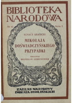 Mikołaja Doświadczyńskiego przypadki 1950 r