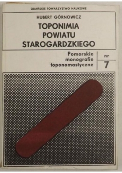 Toponimia powiatu starogardzkiego