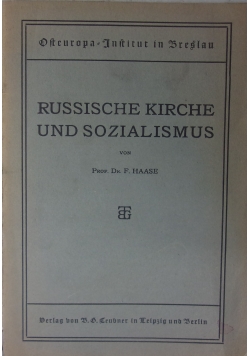 Russische kirche und sozialismus, 1922 r.