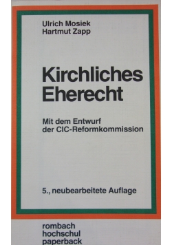 Kirchliches Eherecht