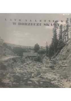 Lato na letnisku w dorzeczu Skawy, 1937 r.