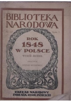 Rok 1848 w Polsce. Wybór źródeł, 1948 r.