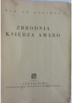 Zbrodnia księdza Amaro