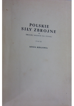Polskie siły zbrojne, tom III, 1950r.