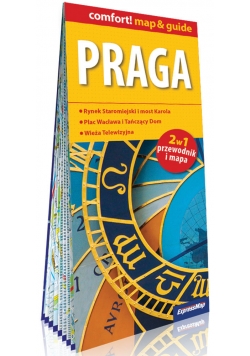 Praga 2w1 przewodnik i mapa