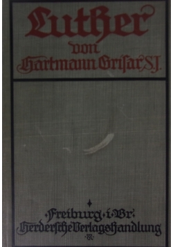 Luther, t I, 1911 r.