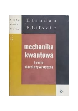 Mechanika kwantowa teoria nierelatywistyczna