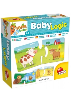 Puzzle Carotina baby Logic Mamy i ich dzieci