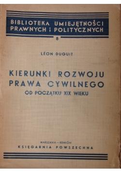 Kierunki rozwoju prawa cywilnego od początku XIX wieku, ok. 1950 r.