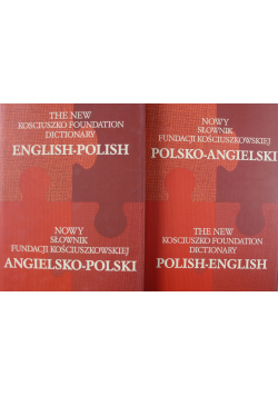 Nowy słownik fundacji kościuszkowskiej polsko angielski angielsko polski