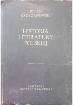 Historia literatury polskiej