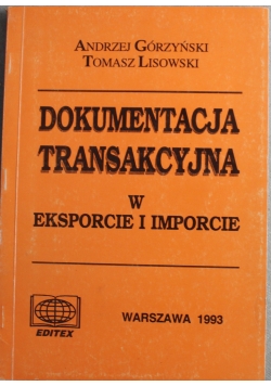 Dokumentacja transakcyjna w eksporcie i imporcie