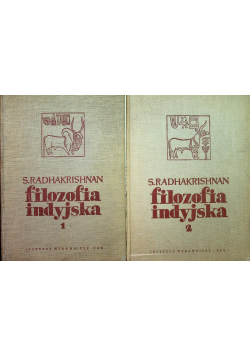 Filozofia indyjska 2 tomy od 1 do 2