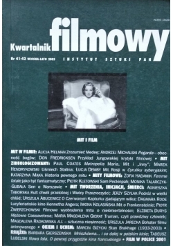 Kwartalnik filmowy nr 41 i 42