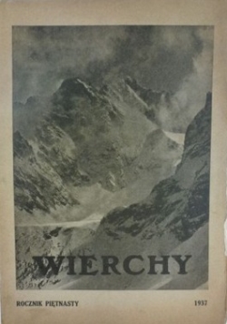 Wierchy Rocznik piętnasty 1937 r