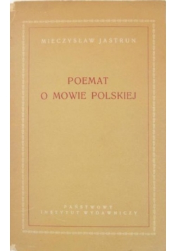 Poemat o mowie polskiej