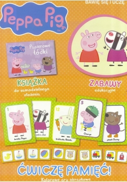 Świnka Peppa. Bawię się i uczę. Ćwiczę Pamięć!