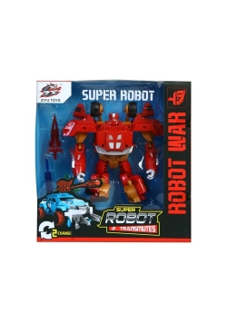Robot 2w1 czerwony