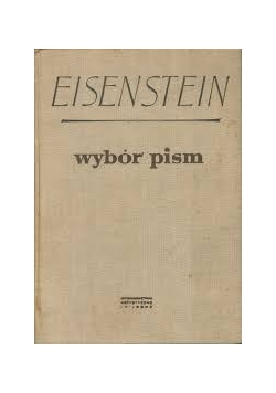Eisenstein, wybór pism